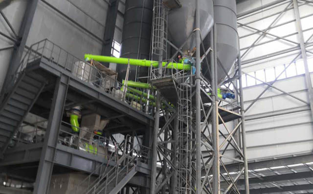 章丘豐源助力天玉建材輸送石膏粉項目運行成功! 章丘豐源助力天玉建材輸送石膏粉項目運行成功!