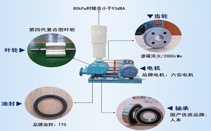 章丘豐源機械羅茨鼓風機產品結構 章丘豐源機械羅茨鼓風機產品結構